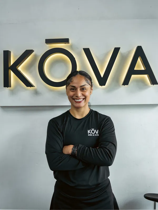 Nina, Women's MMA coach at KŌVA MMA & Fitness
